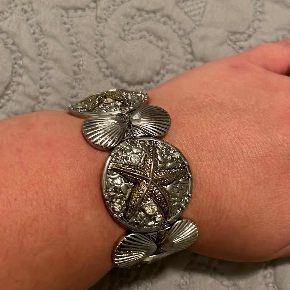 Seashell/Starfish Stretch Bracelet